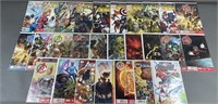 27pc Avengers Marvel Comic Books w/ #476-489