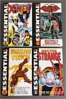4pc Marvel Essential TPB Comic Books