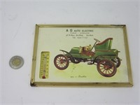 Ancien thermomètre AG Auto Électrique