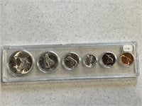 1967 Cdn Silver Coin BU Set