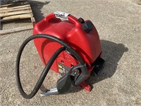 Gas Can & Foot Pump