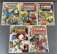 5pc Marvel Two-In-One #36-64 Comic Books