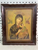 Our Lady of Perpetual Help Framed  print