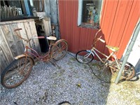 2 Vintage Bicycles