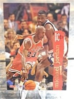 Michael Jordan NBA Hoops 1995 #21 Basketball Card
