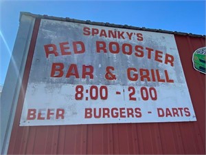 Spanky's Red Rooster Bar & Grill Sign