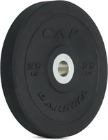 CAP Barbell Rubber Olympic Bumper Plate  55lbs
