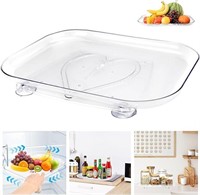 Lazy Susan Turntable Organizer for Refrigerator,