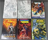 6pc Sealed DC Hardback Comic Books