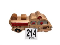 Wooden Fire Truck Box(USBR2)