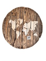 Large Wooden Map(USPlayroom)