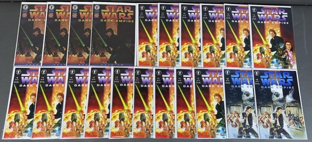 21pc Star Wars Dark Empire #1 & #4 DH Comic Books