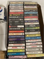 46 cassettes audio années 80 90