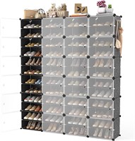 Shoe Rack  96 Pairs  Easy Assembly