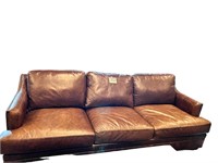 Leather Couch-Buyer To Move(USBONUS)