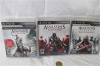 3 jeux PS3 Assassin's creed