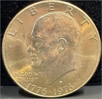 Eisenhower Dollar - 1776 - 1976 D
