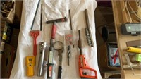 Ram set tools, filter wrench stud finder