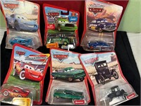 6 DISNEY CARS NIP