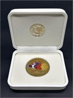 2000 Olympic Medallion
With COA