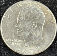 Eisenhower Dollar - 1977 D