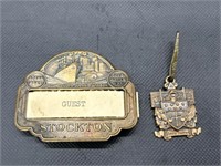 Stockton Harbor (California) Name Badge +