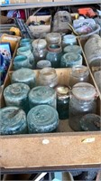 Vintage mason jars