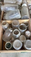 Vintage mason jars
