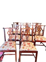8 Dining Chairs - 2 With Arms/6 Side(DR)