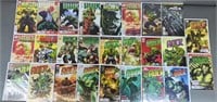 26pc Hulk Marvel Comic Books w/ #1s & Key Issue