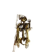 Gold & White(Missing Head) Skeleton(Attic)