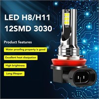 NEW $74 2PK H8/H11 LED Headlight Bulbs