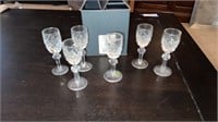 Waterford Crystal Powerscourt Liqueur glasses (6)