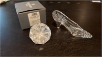 Waterford crystal solitaire gem paperweight
