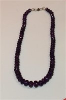 Beautiful Amethyst Necklace featuring natural