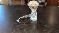 Waterford crystal vintage shaving set