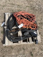 Pallet Lot of Electrical and 220 Cable