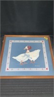 Ava Freeman goose wall art , Approximately 19 x