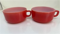 Vintage Fire King by Anchor Hocking Soup Bowls 5”