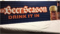 F5) It’s Beer Season/ beer sign/ Samuel Adam’s