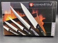 Kuchen Stolz 6-Piece Knife Set + Cutting Board &