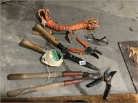 PRUNER, LOPER, EXT. CORD, HAND TRIMMER