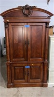 Entertainment cabinet 45in x 23in x 87in