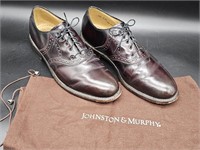 Men's Johnston & Murphy Brown Lace-Up, Size 10.5