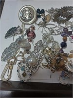 Lot of Silvertone Earrings- Paparazzi and More