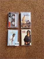 4 CASSETTES