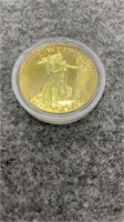 1/2 oz. fine gold coin MUST BE WIRE PAYMENT IF