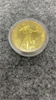 1/2 oz. fine gold coin MUST BE WIRE TRANSFER IF