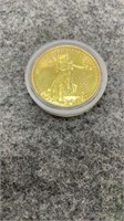 1/2 oz. fine gold coin MUST BE WIRE TRANSFER IF