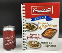 Livre de recettes Campbell's, 3 livres en 1